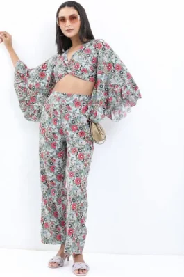 Bloom Breeze Floral Co-Ord Set