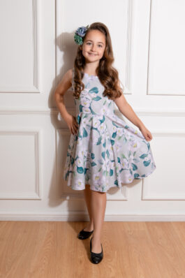 Blossom Belle Sleeveless Party Dress