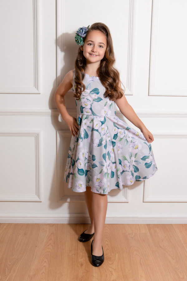 Blossom Belle Sleeveless Party Dress
